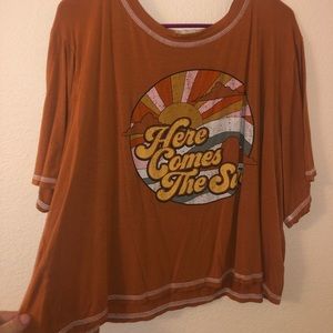 Small here comes the sun top